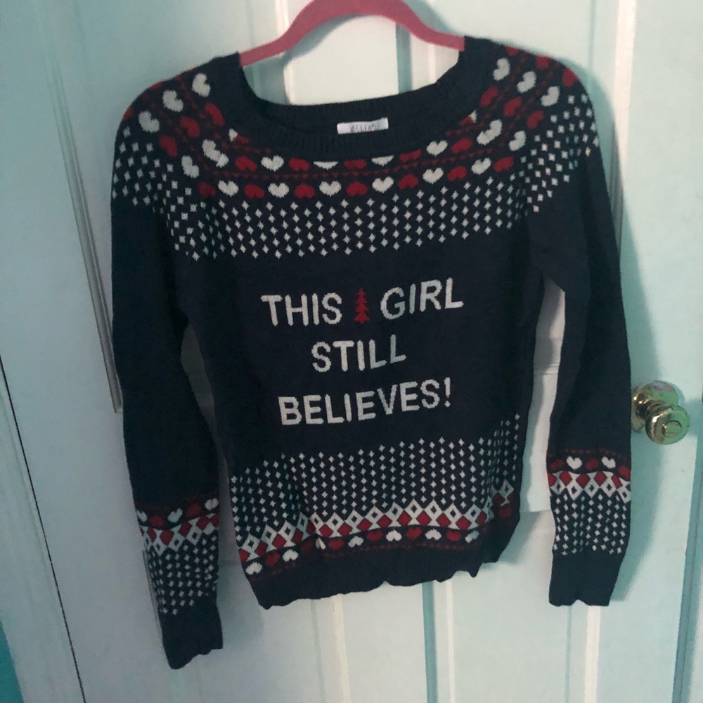 Delia’s Ugly Christmas Sweater (EUC) - Picture 2 of 4